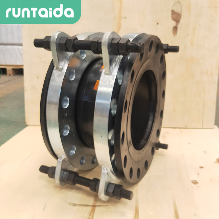 润泰达-端面全密封橡胶接头翻边限位橡胶接头耐高压橡胶接头